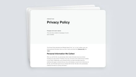 Privacy Page