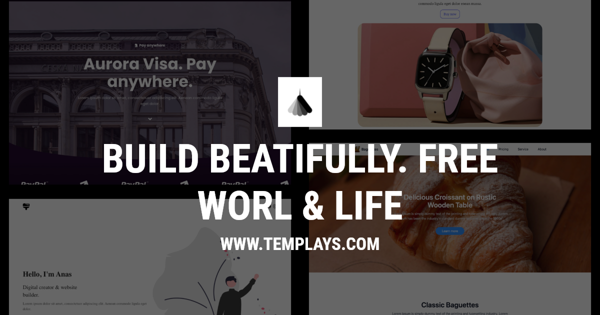 Free RapidWeaver Elements Projects & Templates | Download Now