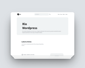Rio Wordpress