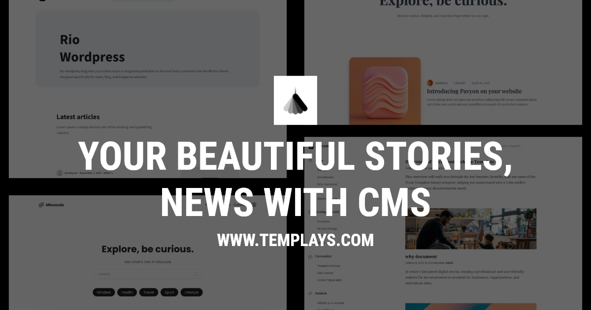 Premium Volt CMS Themes Built with Blocs | Theme Market