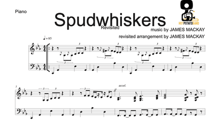 SPUDWHISKERS (REVISITED) - Piano Arrangement