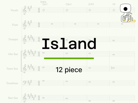 ISLAND (12 piece) - Sheet Music
