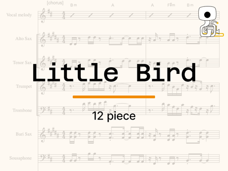 LITTLE BIRD (12 piece) - Sheet Music