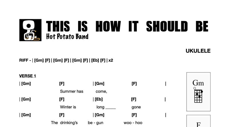 UKULELE SHEET MUSIC