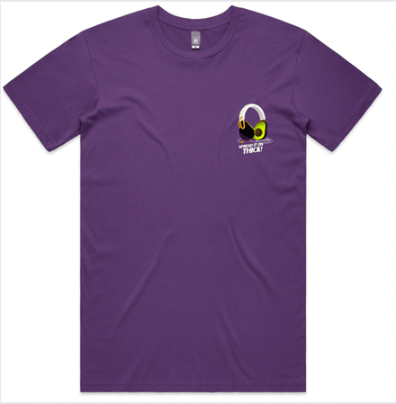 THICK T-Shirt (Purple) - AS Colour