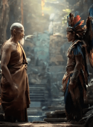 The Monk and Shaman