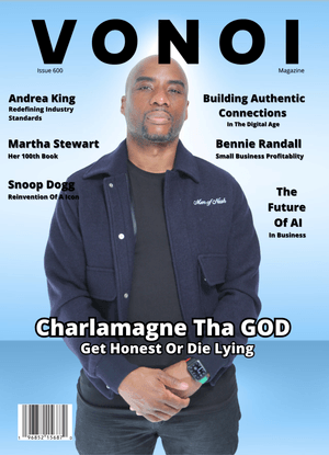 Vonoi Magazine (600) Charlamagne Tha GOD - (Paperback) 