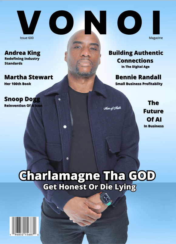 Vonoi Magazine (600) Charlamagne Tha GOD - (Paperback) 