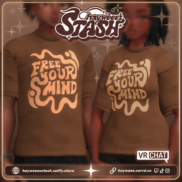 Calm T-Shirt • (Masculine &amp; Feminine Versions) | 3D Asset