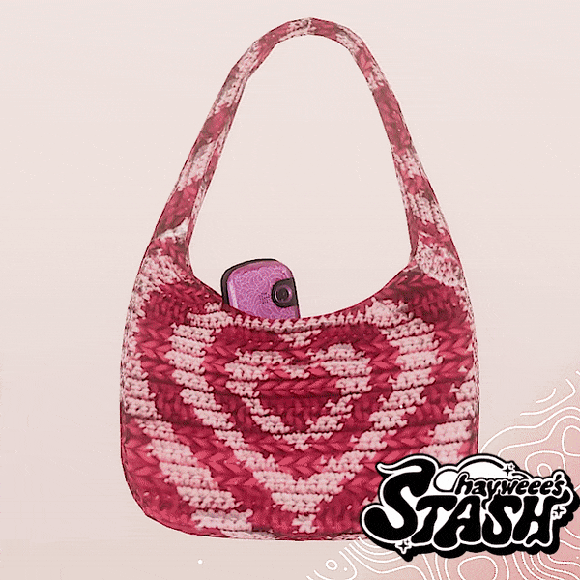 Heart Purse + Slide Cellphone | 3D Asset