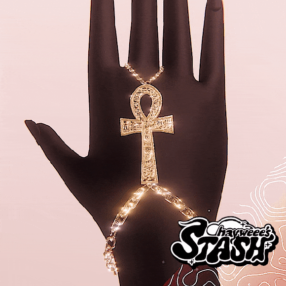 Ki's Arm Jewelry Pack「 Rings, Bead Bracelet, Hand Chain, Arm Cuff 」3D Asset