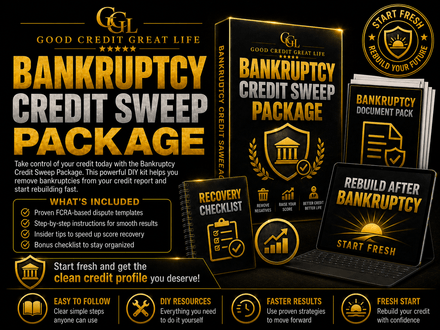 Bankruptcy Credit Sweep Package 