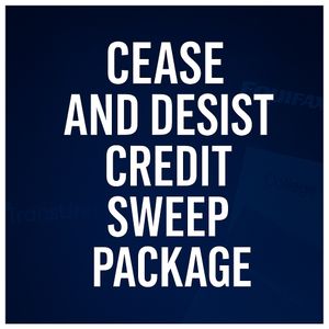 Cease &amp; Desist Letter Package 