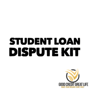 Student Loan Dispute Letter Kit 