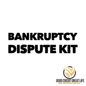 Bankruptcy Dispute Letter Kit 