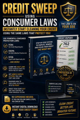 Credit Sweep Using Consumer Laws