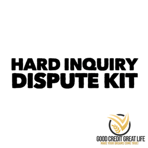 Hard Inquiry Removal Kit 