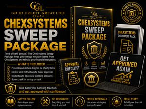 ChexSystems Sweep Package