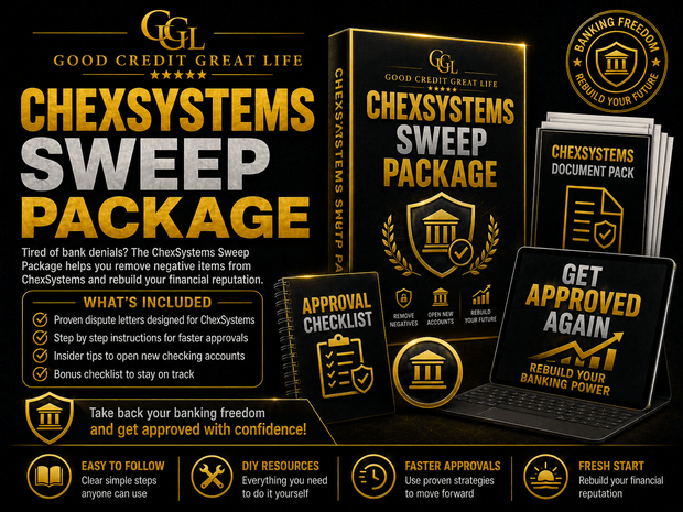 ChexSystems Sweep Package