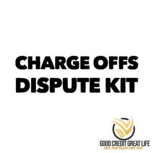 Charge Off Dispute Letter Kit 