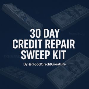 30 Day Credit Sweep Kit