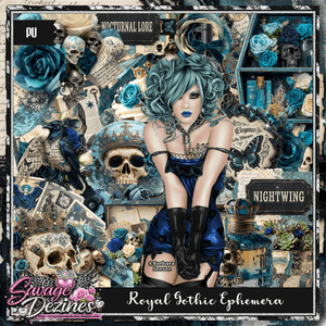 SD - Royal Gothic Ephemera Kit
