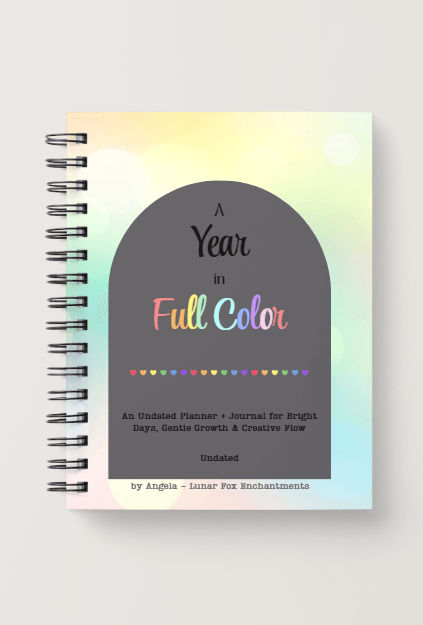 Rainbow Planner Bundle – Journal + Stickers PDF