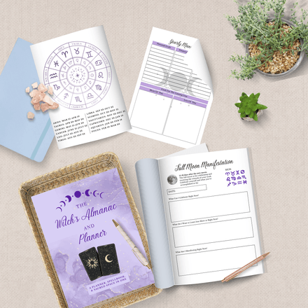 The Witch’s Almanac and Planner – 203-Page PDF