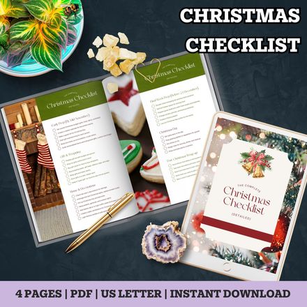 Christmas Prep Planning Checklist – Printable Holiday Party Guide