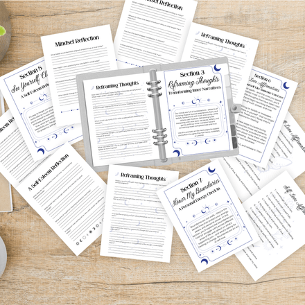 Celestial Mental Health Journal – 45 Page PDF