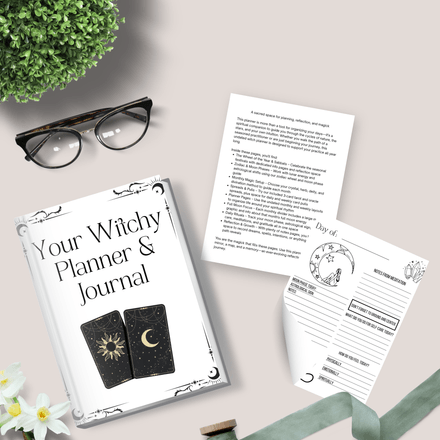 Undated Witch Planner &amp; Divination Journal – Printable