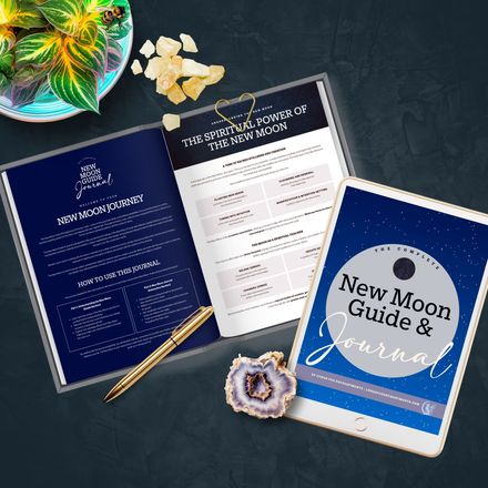 New Moon Guide &amp; Journal Printable PDF