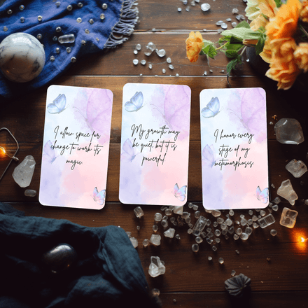Printable Whispers of the Butterfly PDF Affirmation Deck