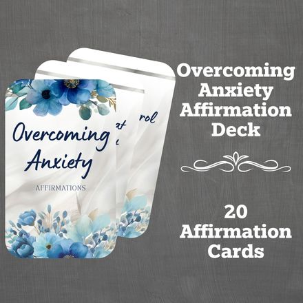 Overcoming Anxiety Support Affirmations