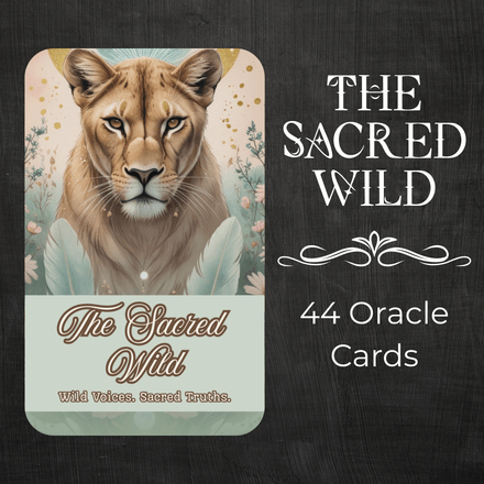 The Sacred Wild Oracle Deck PDF | 44 Printable Animal Spirit Cards