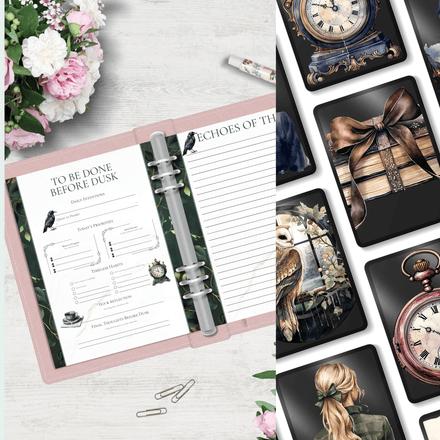 To Be Done Before Dusk – Dark Academia Planner Bundle