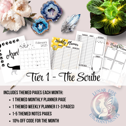 Tier 1 Membership - The Scribe