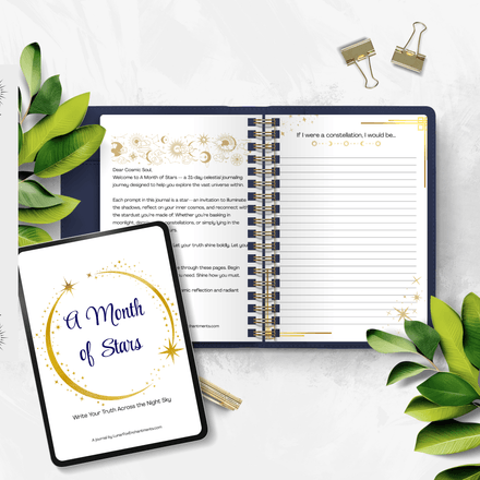 A Month of Stars – Celestial Journal PDF