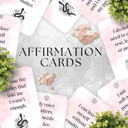30 Self-Love Affirmation Cards – Free Printable PDF