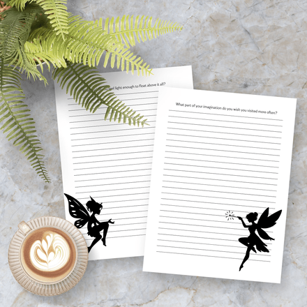 Thoughts That Fly – Whimsical 31-Day Journal PDF