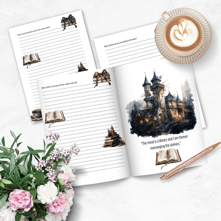 Dark Academia Journal – 31 Prompts &amp; Printable PDF