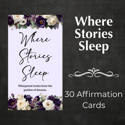 Where Stories Sleep Affirmation Deck