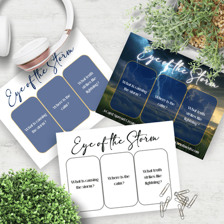Eye of the Storm Tarot Spread – Printable PDF