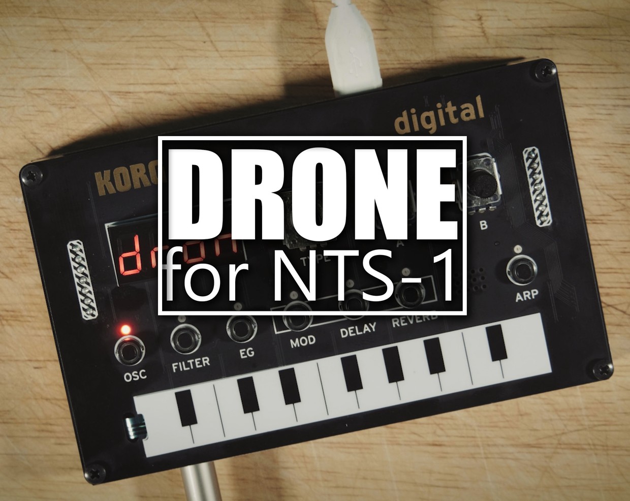 DRONE User Oscillator for Korg NTS-1, Minilogue XD and Prologue