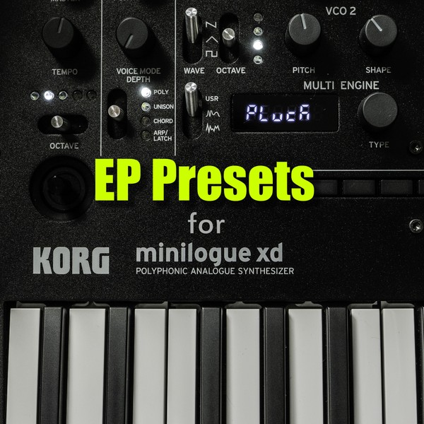 Korg minilogue store piano sound