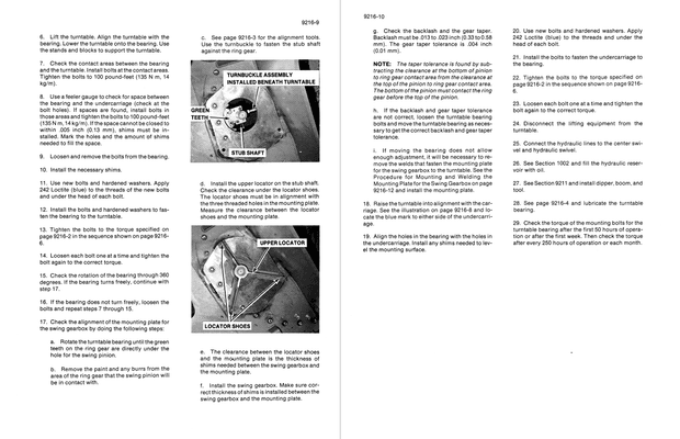 Case Construction 1080, 1080B Crawler Excavator Service Manual 8-42681 English
