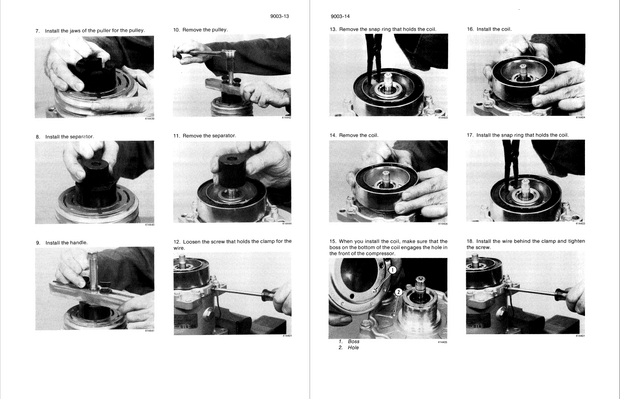 Case Construction W14B Wheel Loader Service Manual 8-42830 English