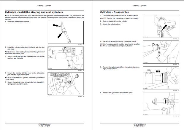 CASE Construction DV213 Tier 3 Vibratory Roller Service Manual 47703722 2nd edition English
