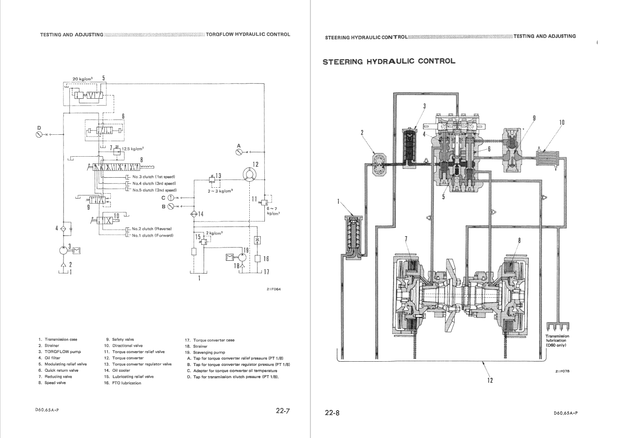 Komatsu Shop Manual D60A-6, D60P-6, D60PL-6, D65A-6, D65P-6 Crawler Bulldozer SEBM0144B01 English