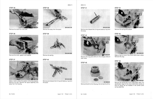 Case Construction 1845C Skid Steer Loader/Uni-Loader Service Manual 8-42913 English